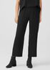 Silk Georgette Crepe Straight Pant