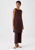 Ribbed Organic Cotton Blend Dress