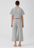 Organic Cotton Linen Ticking Stripe Jumpsuit