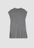 Fine Jersey Crew Neck Long Top