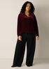 Velvet Band Collar Shirt