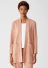 Cozy Brushed Terry Hug Long Jacket