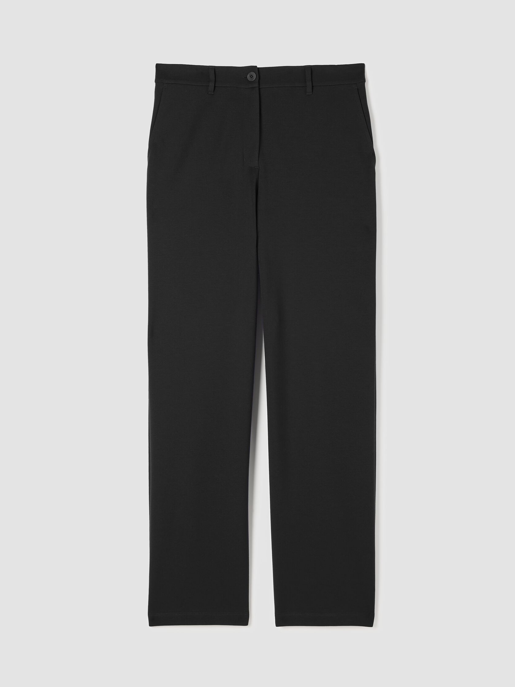 Washable Flex Ponte Wide Trouser Pant