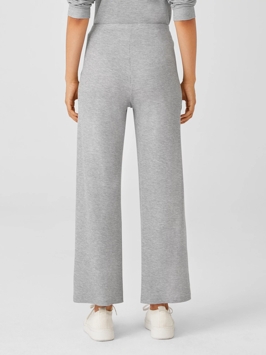 Cozy Waffle Knit Straight Pant