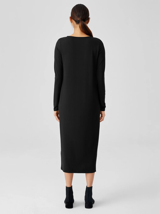 Stretch Jersey Knit Jewel Knit Dress
