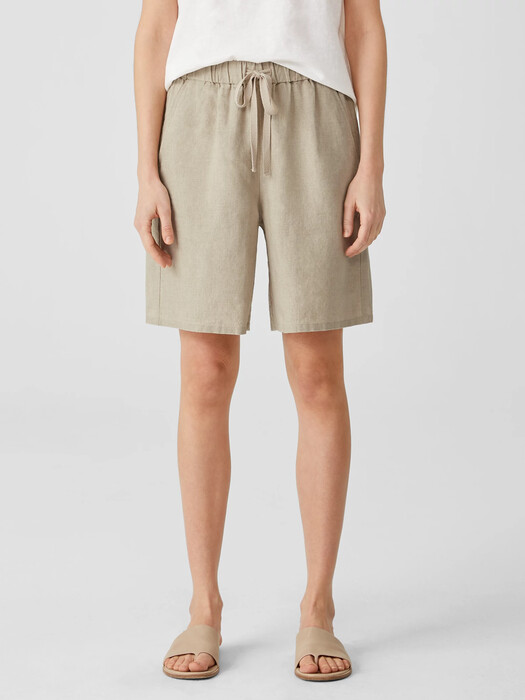 Organic Linen Shorts