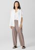 Washable Stretch Crepe Lantern Pant