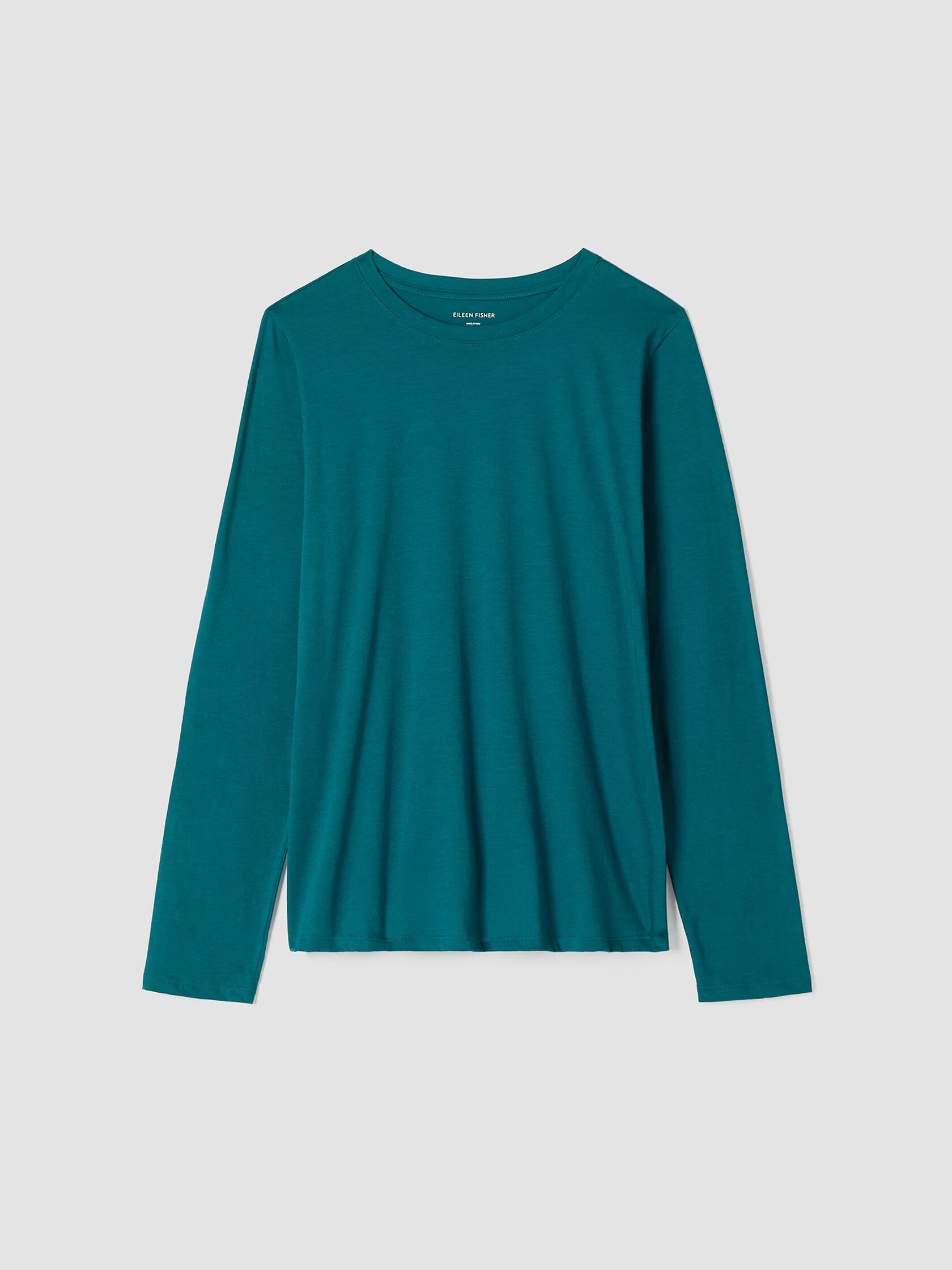 Organic Pima Cotton Jersey Long-Sleeve Tee