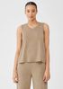 Fine Jersey V-Neck Tank