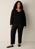 Cashmere Silk Bliss Crew Neck Cardigan