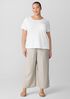 Organic Cotton Slubby Jersey Pocket Tee