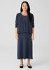 Stretch Jersey Knit A-Line Skirt