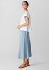 Organic Cotton Voile Box Square Top