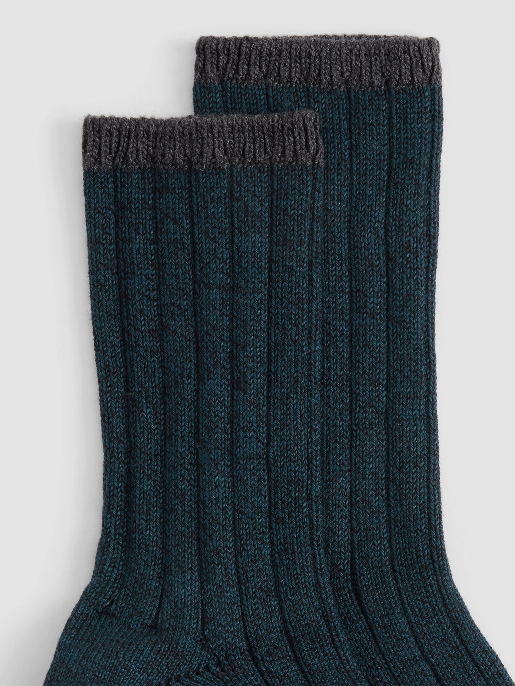 Cotton Marl Rib Sock