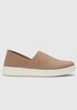Panda Tumbled Nubuck Leather Sneaker