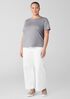 Organic Pima Cotton Jersey Round Neck Tee