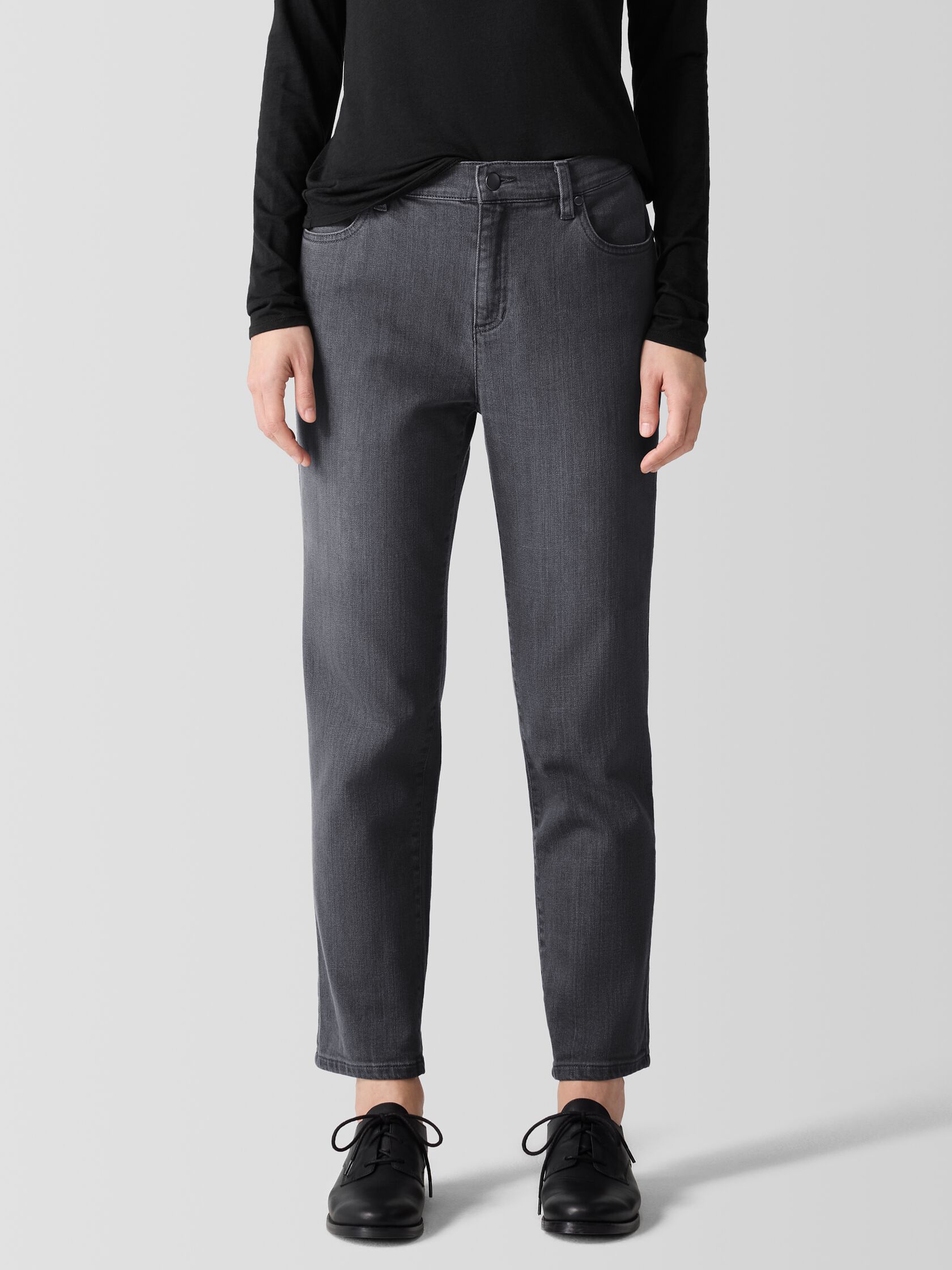 Cotton Stretch Denim Slim Jean