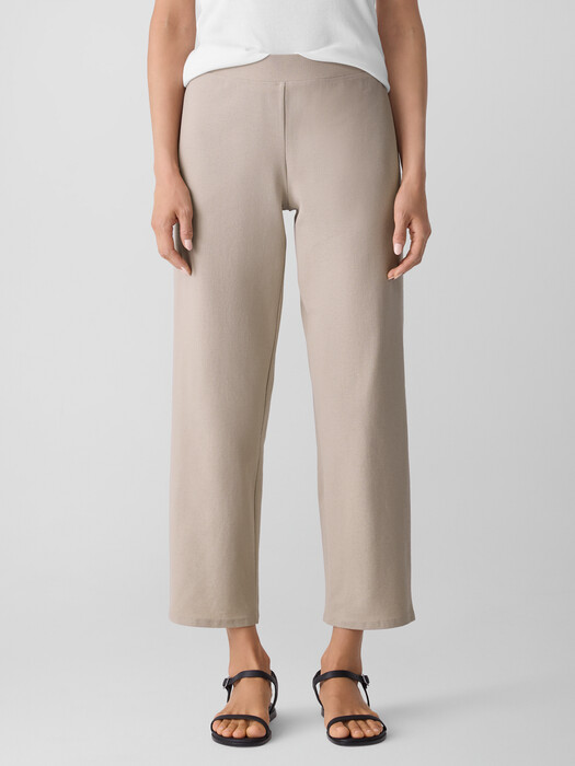 Washable Stretch Crepe Straight Pant