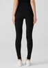 Pima Cotton Stretch Jersey High-Waisted Leggings