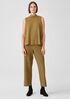 Fine Jersey Mock Neck Tank