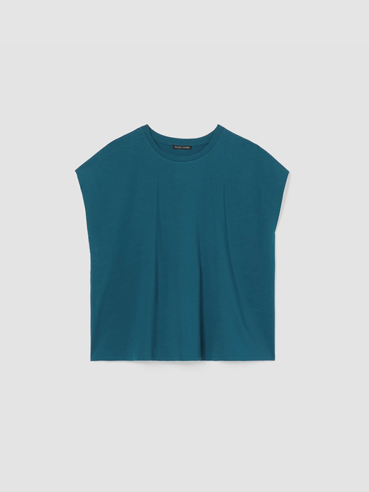 Fine Jersey Shirred-Back Top
