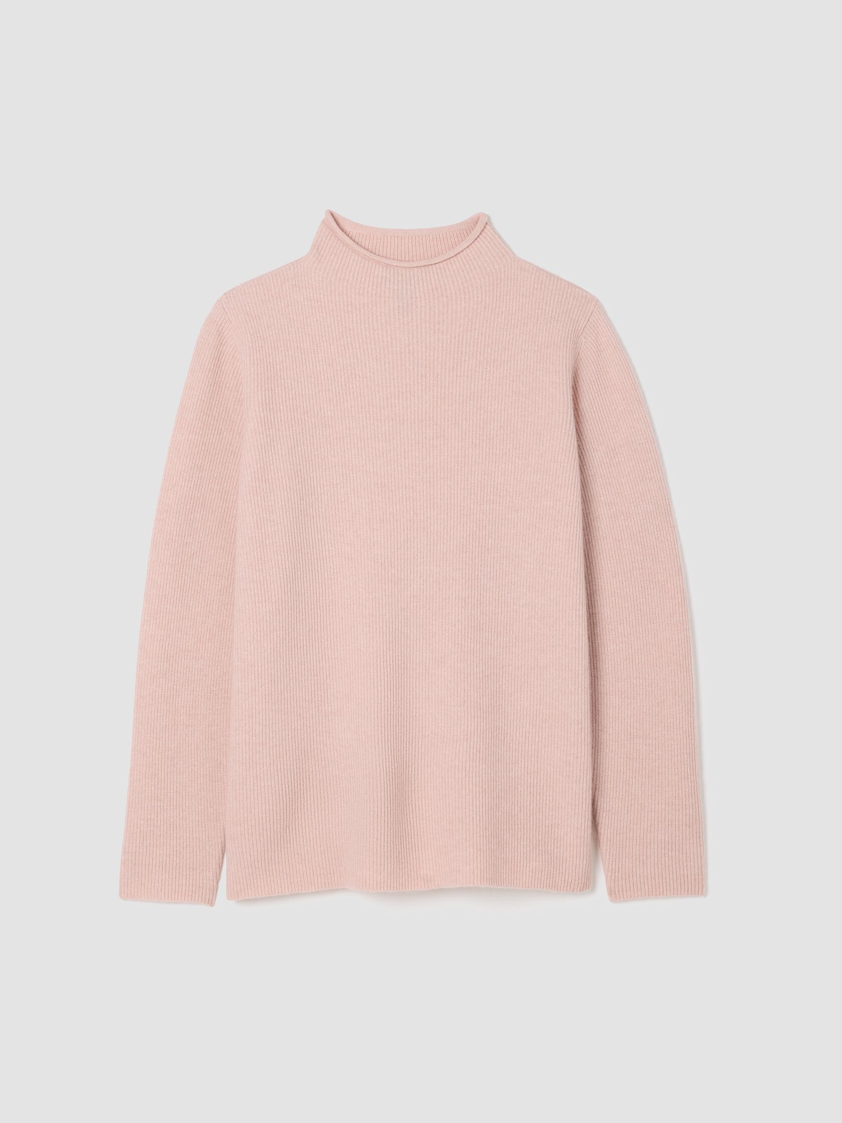 Italian Cashmere Funnel Neck Top