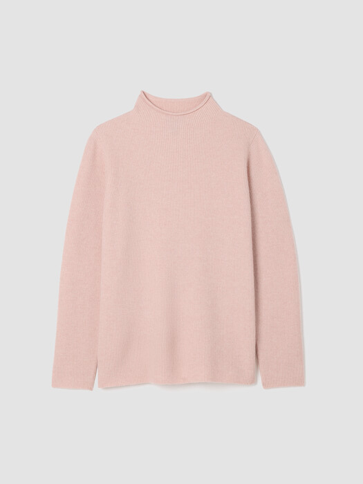 Italian Cashmere Funnel Neck Top