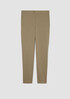 Organic Cotton Ponte Slim Pant