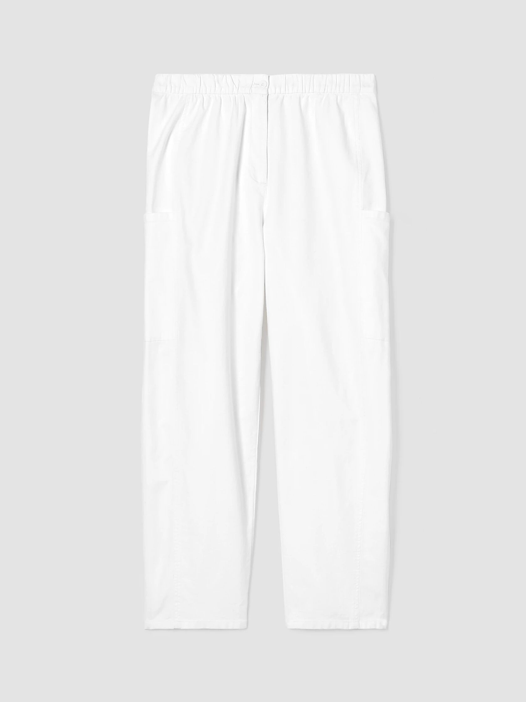 Organic Cotton Hemp Stretch Lantern Pant | EILEEN FISHER