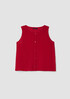 Organic Cotton Voile Box Vest