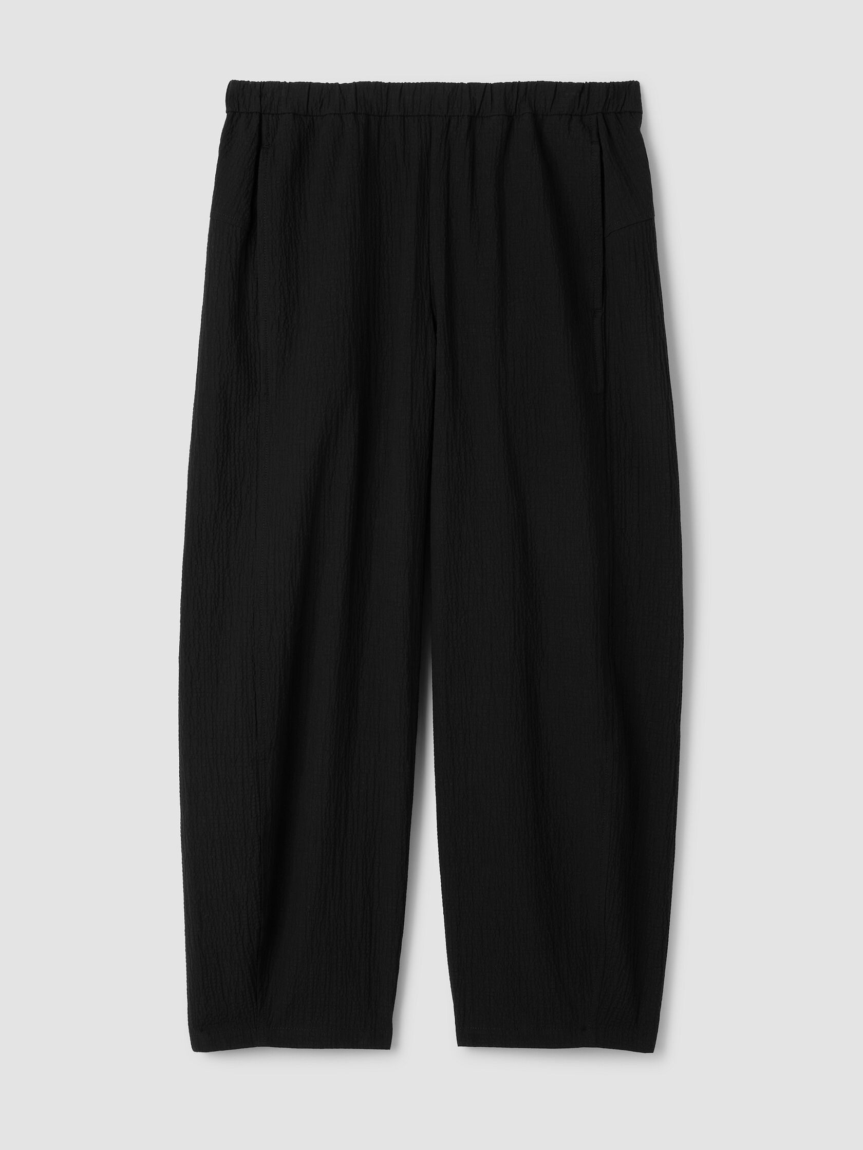 Organic Cotton Pucker Lantern Pant