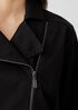 Organic Cotton Denim Notch Collar Jacket