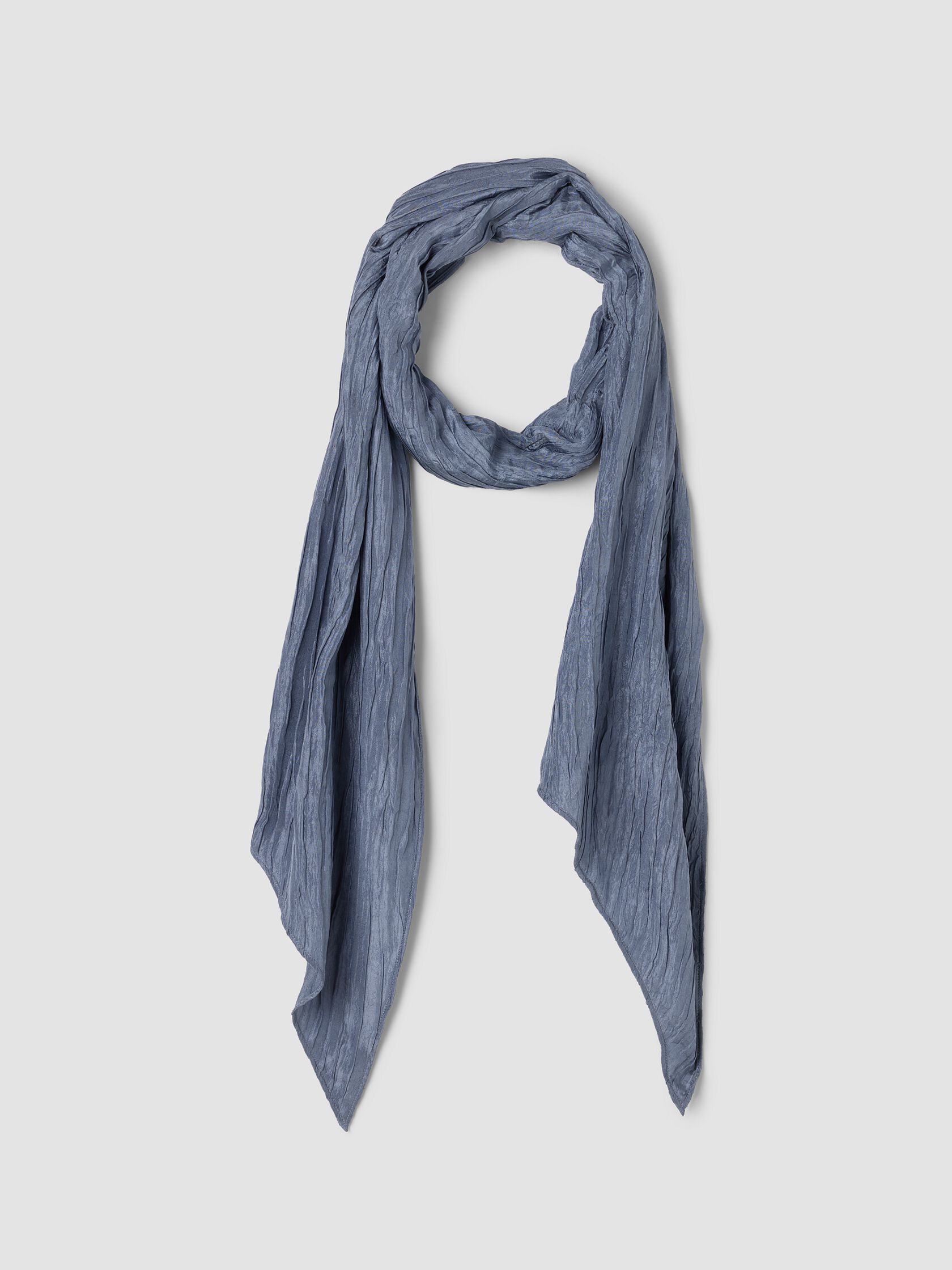 Textured Silk Jacquard Scarf
