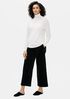 Ultrafine Merino Scrunch Neck Top in Responsible Wool