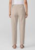 Cotton Hemp Stretch Tapered Pant