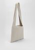 Organic Linen Shopper Tote