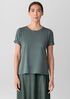 Organic Pima Cotton Jersey Round Neck Tee