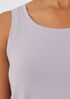 Organic Pima Cotton Stretch Jersey Scoop Neck Tank