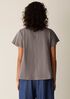Organic Cotton Slubby Jersey Crew Neck Tee