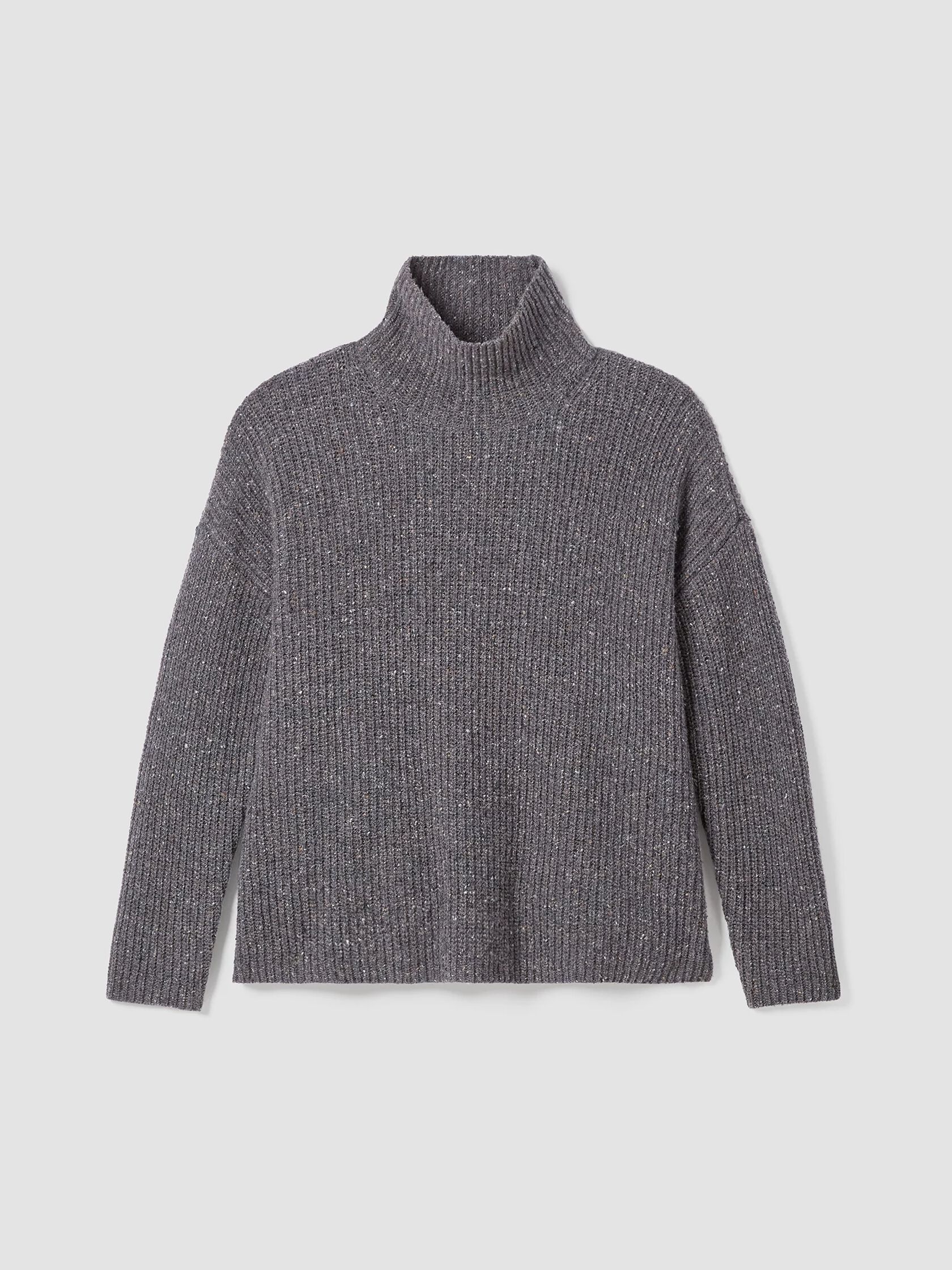 Recycled Cashmere Tweed Top