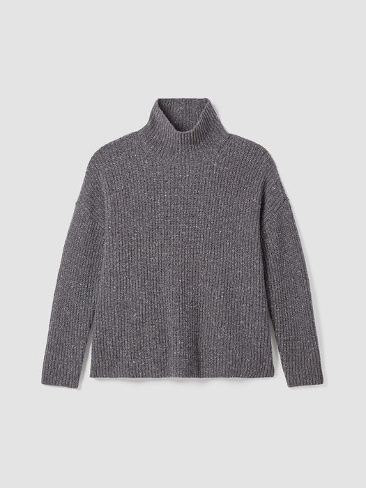 Recycled Cashmere Tweed Top