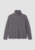 Recycled Cashmere Tweed Top