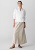 Organic Handkerchief Linen High Collar Jacket