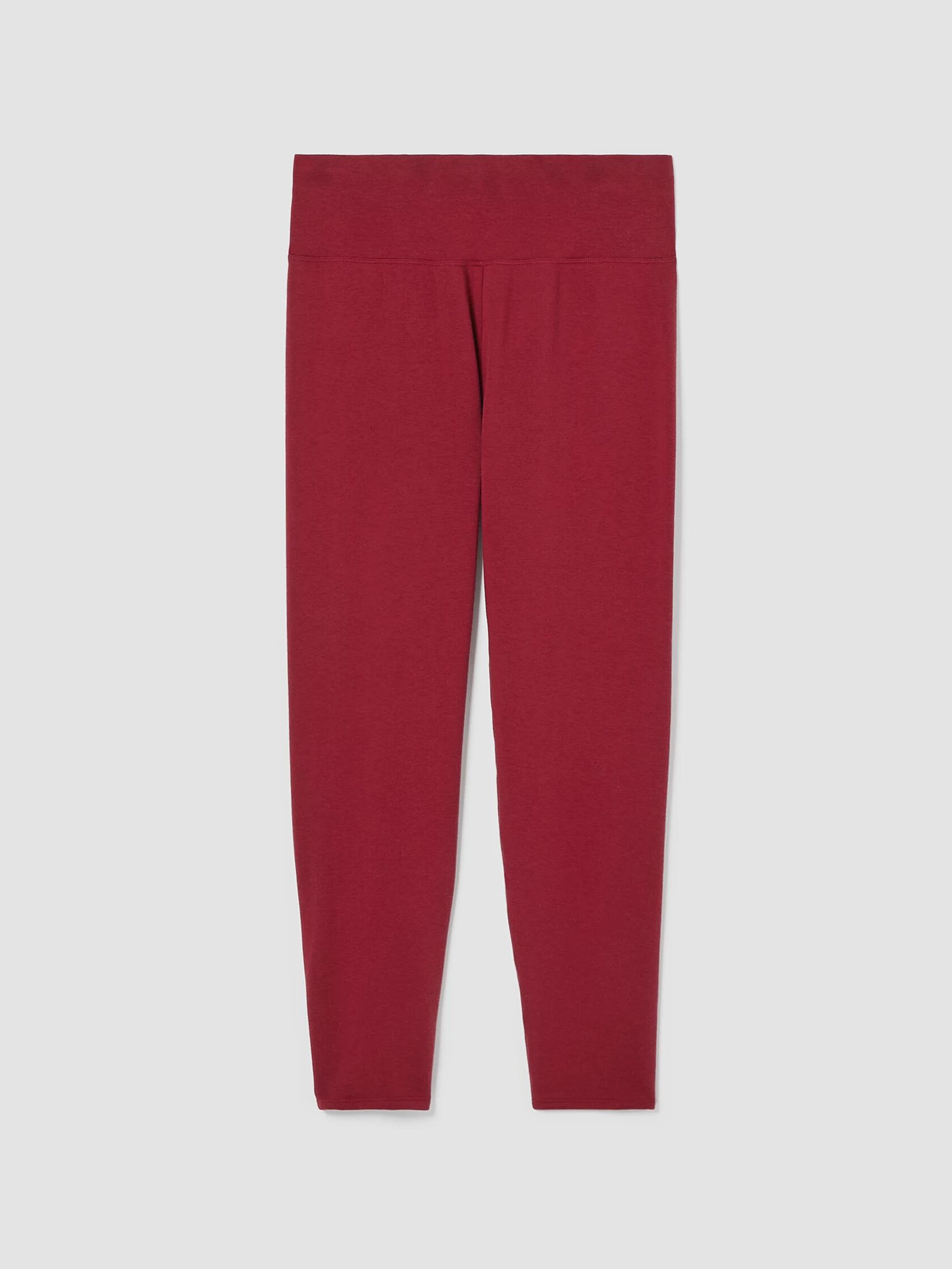 Cozy Brushed Terry High-Waisted Leggings