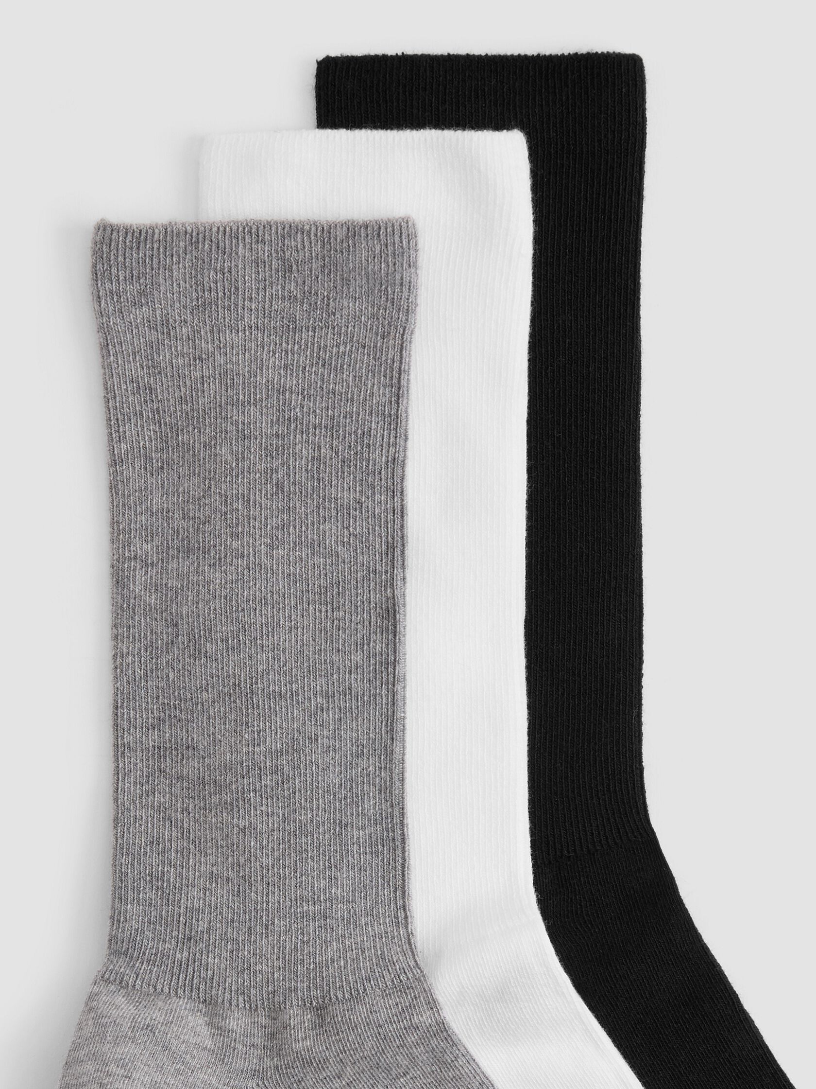 Cotton Trouser Sock 3-Pack