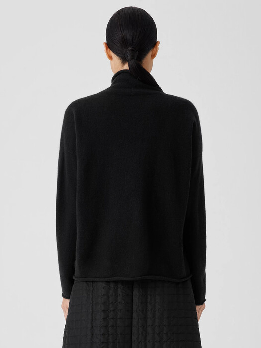Italian Cashmere Turtleneck Top