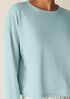 Cozy Brushed Terry Hug Round Neck Box-Top