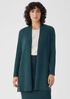 Merino High Collar Cardigan in Regenerative Wool