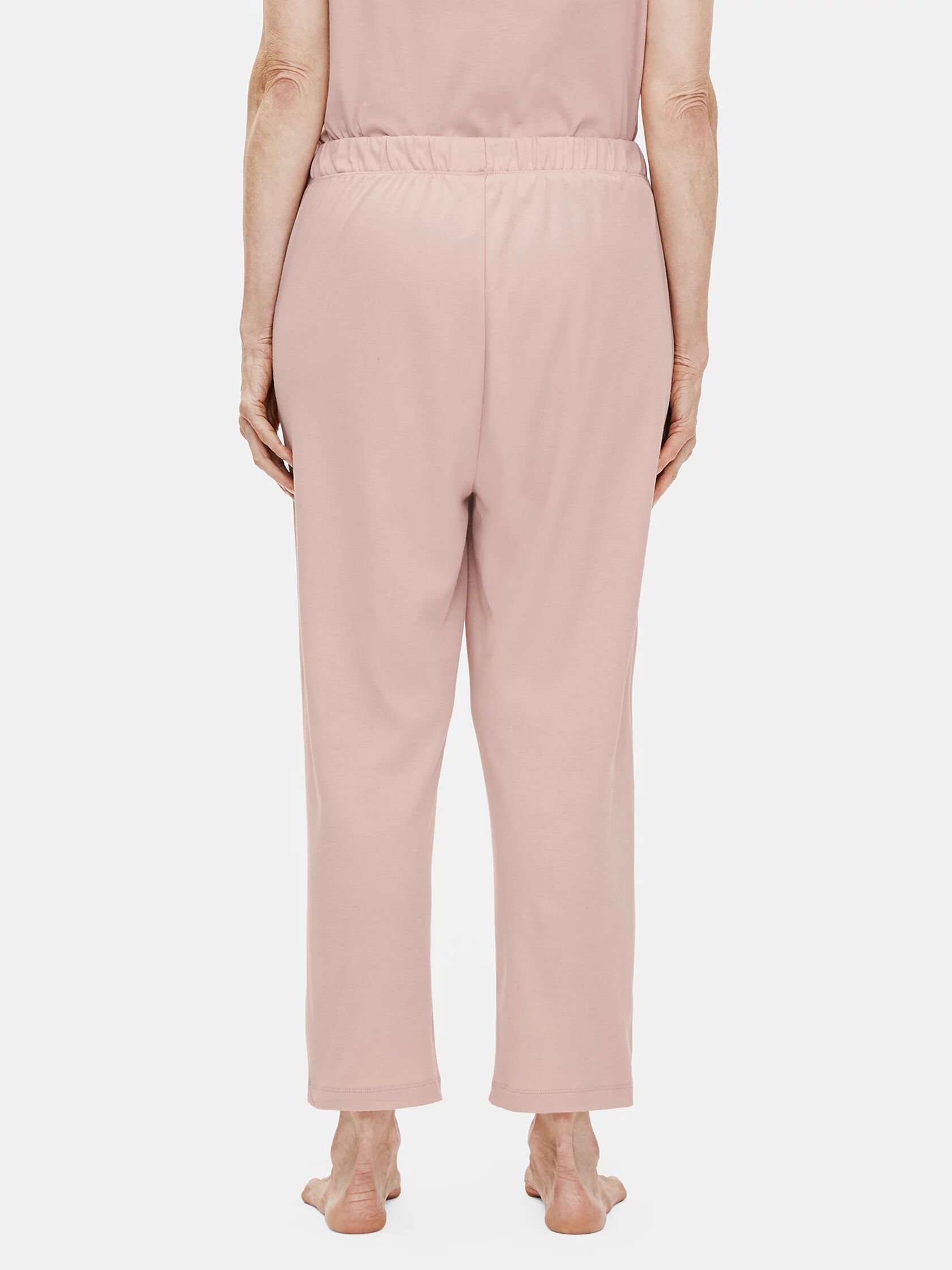 Cozy Organic Cotton Interlock Slouchy Pant