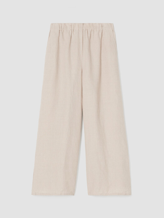 Organic Linen Wide-Leg Pant